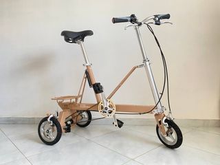 Carryall folding online tricycle