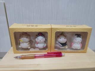 Cat cute resin small ornament