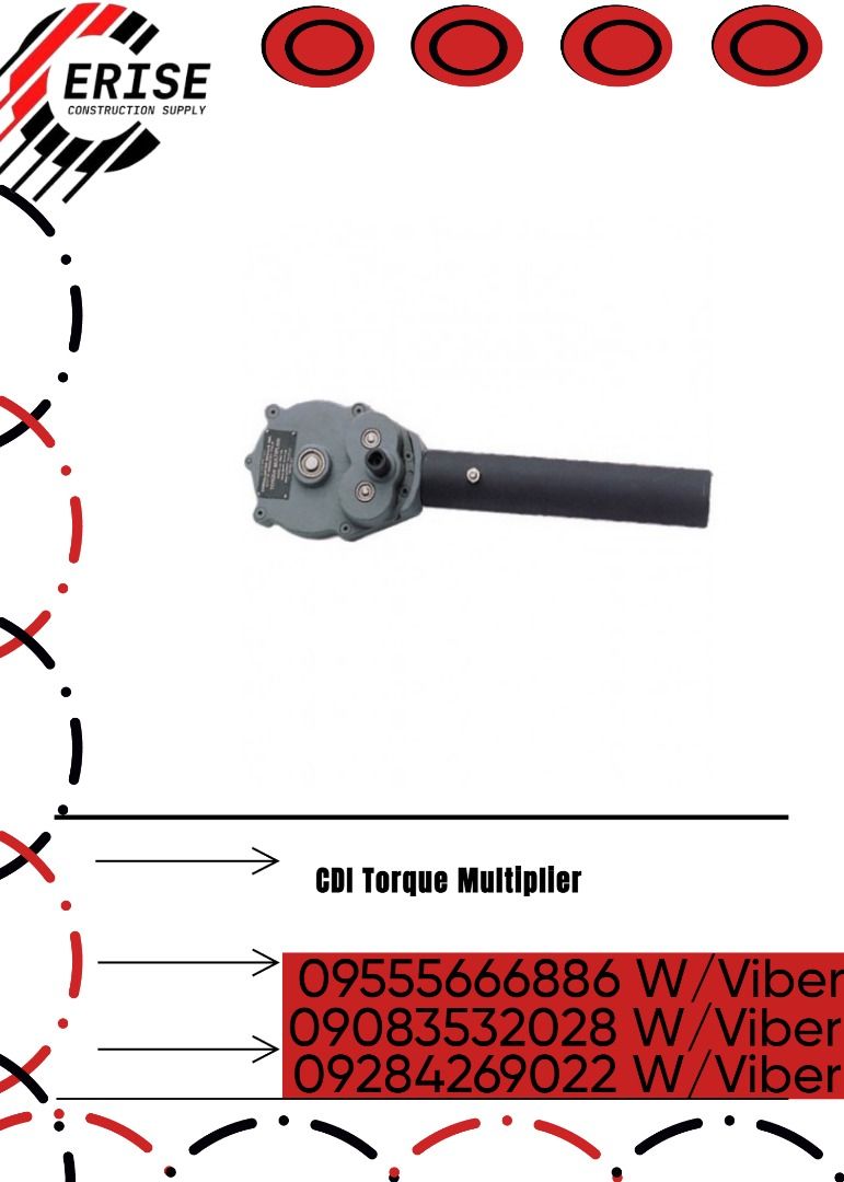 CDI Torque Multiplier (Category: Construction Tools & Equipment) located in Caloocan City. Submitted by vlmhardwarestaff (Listing ID 1218582124, Image 1). Description: .
