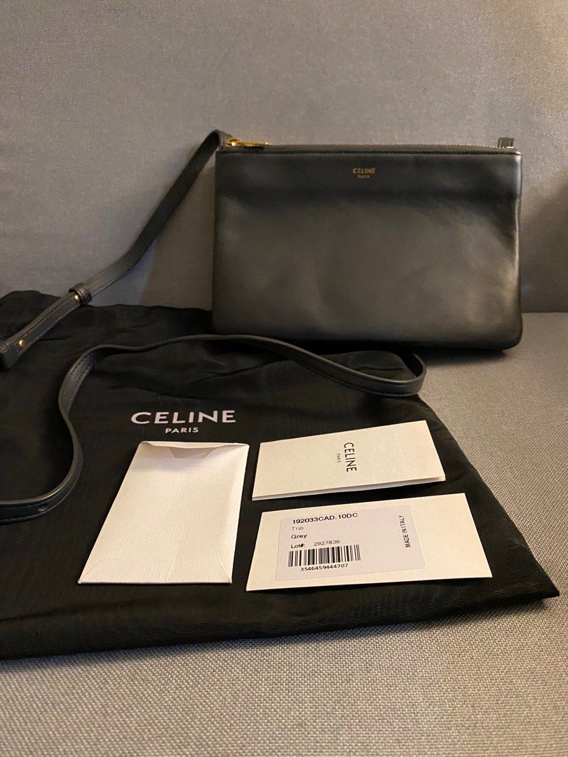 thebagfinder. Celine Trio Small Grey