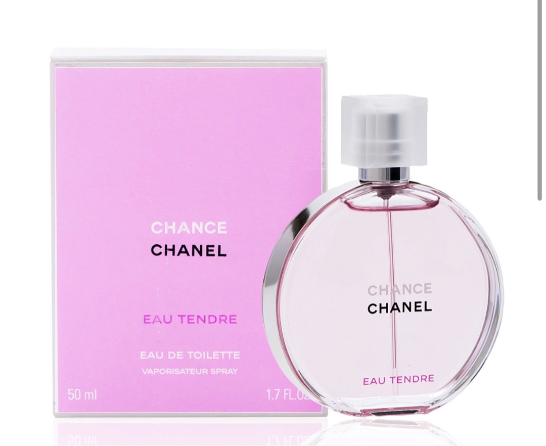 CHANEL 香奈兒】CHANCE淡香水粉紅甜蜜版EDT-50ml, 美妝保養, 香體噴霧