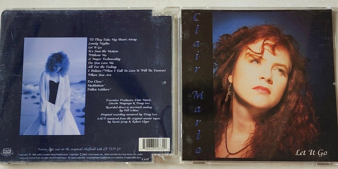 Clair Marlo Let It Go 180 TLP-29 クレア・マーロ Marlo, Clair - Let