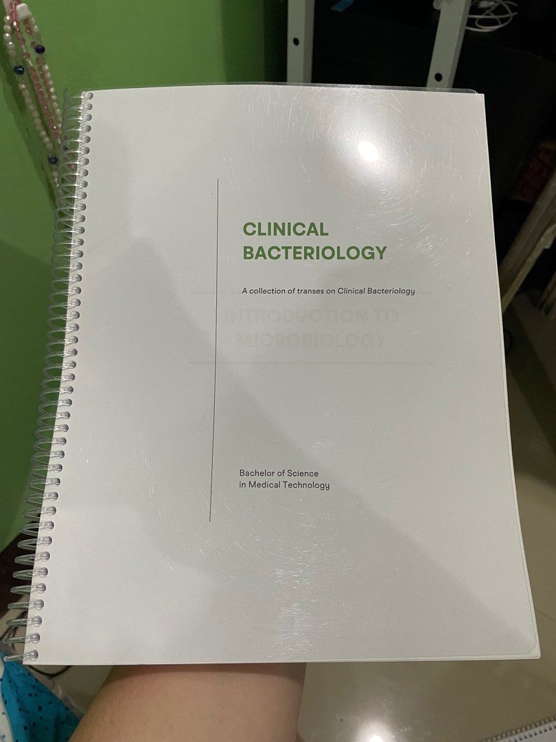Clinical Bacteriology Transes for Medtech, Hobbies & Toys, Books