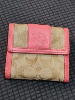 Coach compact wallet