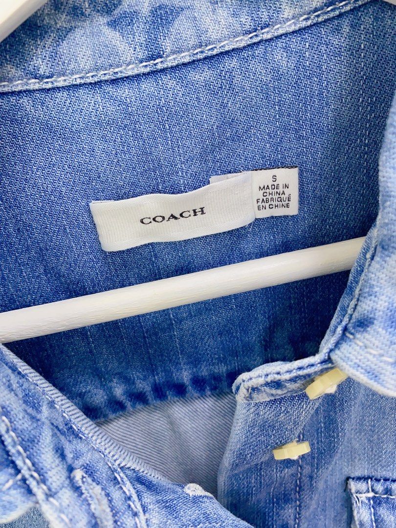 Coach Denim Dress, Women's Fashion, Dresses & Sets, Dresses on Carousell
