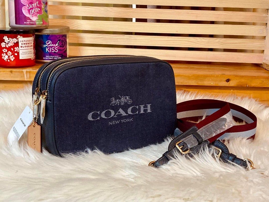 Coach Jes Crossbody Denim Women s Fashion Bags Wallets Cross body Bags on Carousell