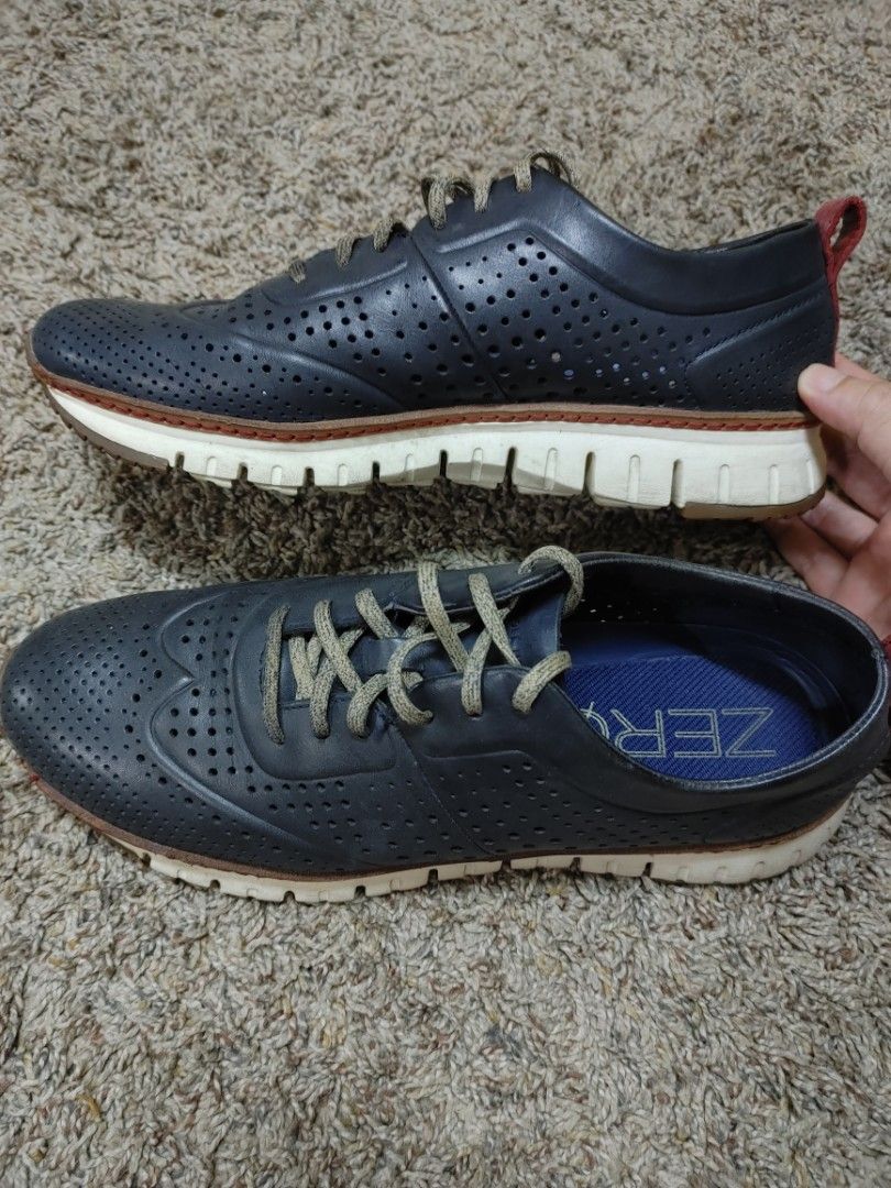 cole haan perforated