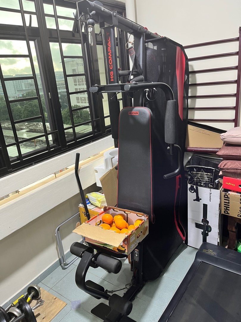 Compact decathlon gym, Sports Equipment, Exercise & Fitness, Cardio