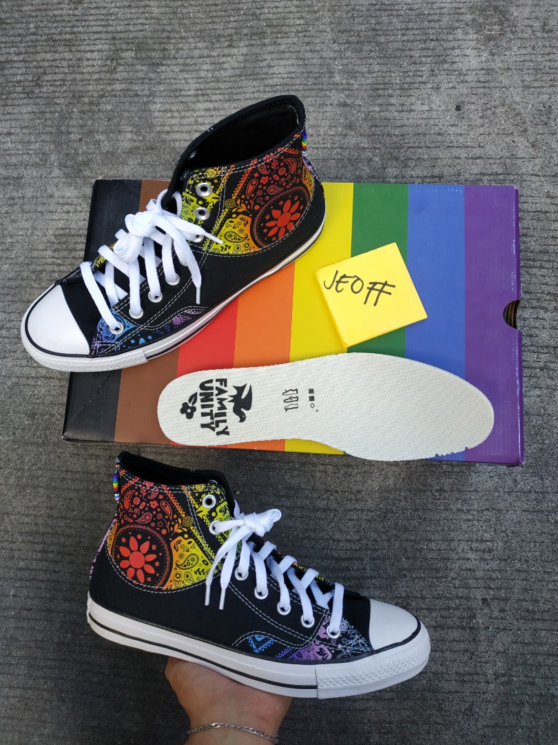 Custom chuck taylor all star pride low top 2025