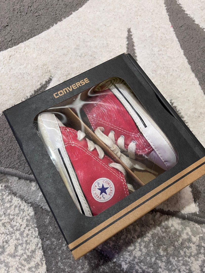 Converse First Star Hi Red