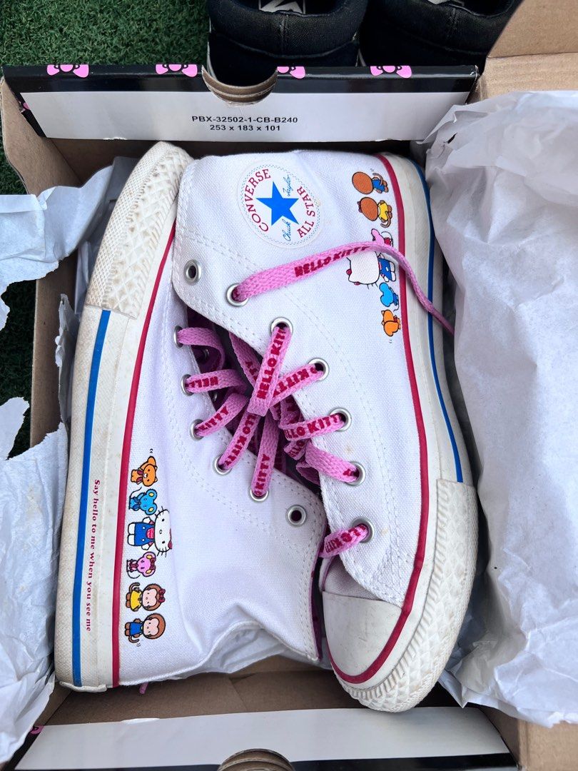 Converse hello kitty chuck Taylor collaboration Women s Fashion