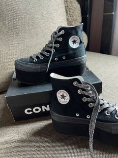 Miley cyrus converse platform black online