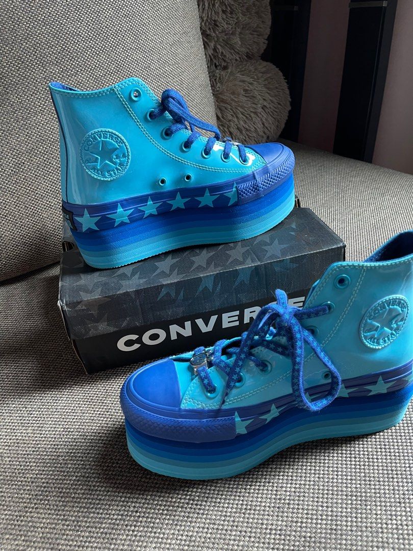 Converse miley store cyrus blue