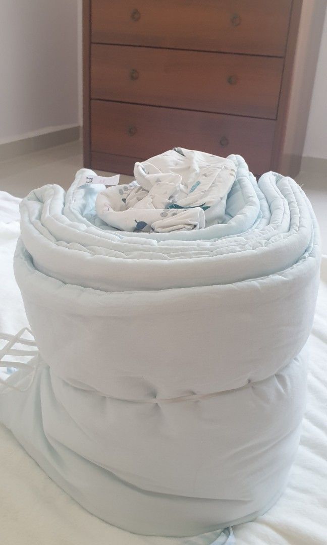 Cot Bumper for IKEA, Sweet Cherry Cot, Babies & Kids, Baby Nursery