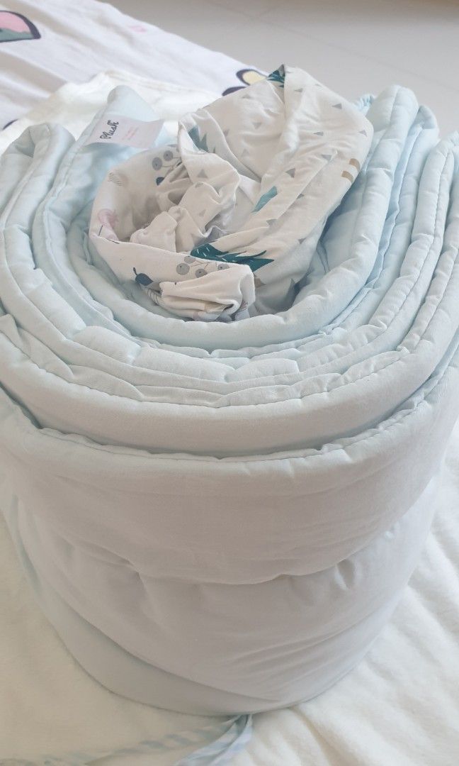 Cot Bumper for IKEA, Sweet Cherry Cot, Babies & Kids, Baby Nursery & Kids Furniture, Bed Guards