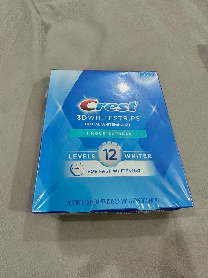 Crest whitening strips, Beauty & Personal Care, Oral Care on Carousell