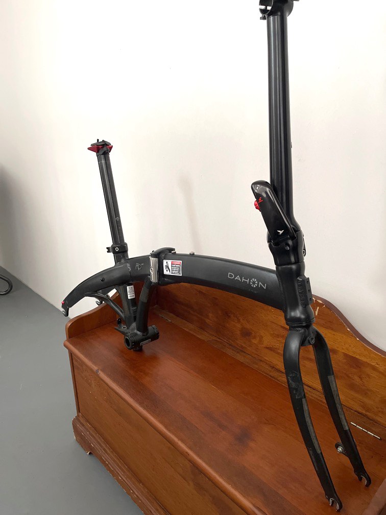 DAHON Mu Uno Frame set Tern Stem Seatpost Sports Equipment
