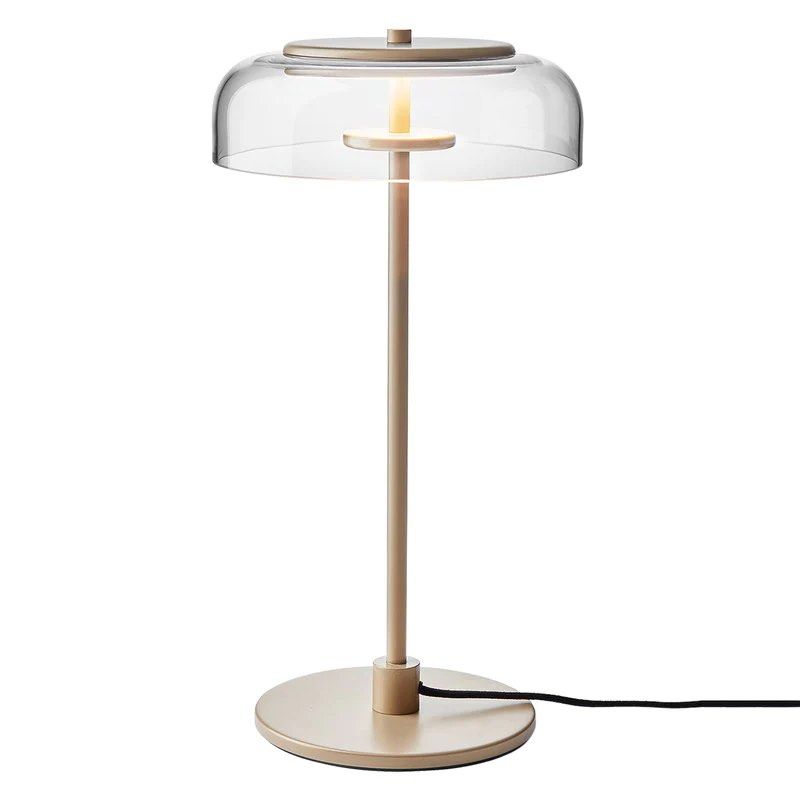 DANIEL Glass Arched Lamp, Furniture & Home Living, Lighting & Fans ...