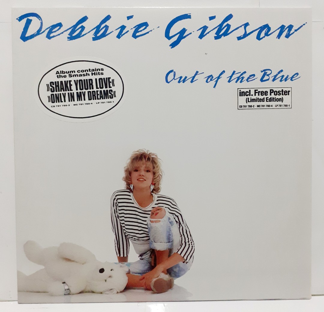 Debbie Gibson Out Of The Blue Include Free Limited Edition Poster 