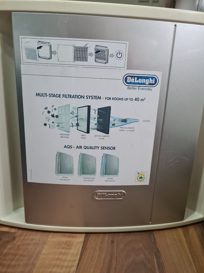Delonghi multi stage filtration system new arrivals