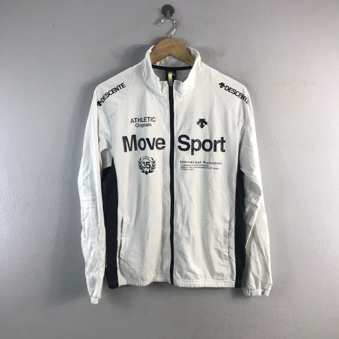 Descente white jacket store
