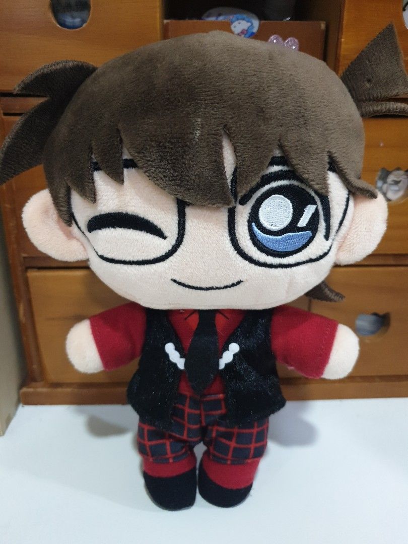 Detective Conan plush toy, Hobbies & Toys, Toys & Games on Carousell