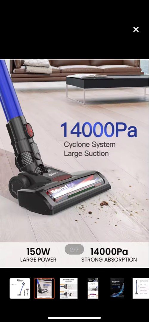 Dibea vacuum g12 best sale review