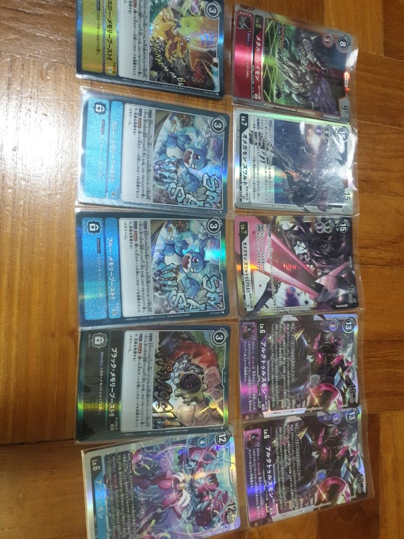 Digimon TCG RB01 set/ lot, Hobbies & Toys, Toys & Games on Carousell