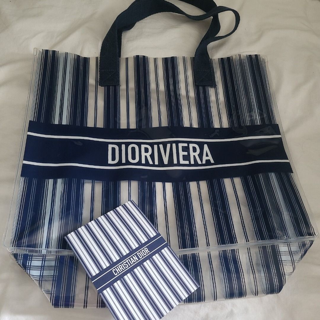 Dior riviera cheap plastic bag