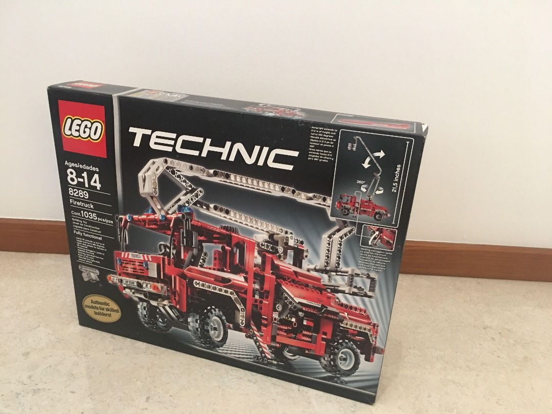 Lego technic fire truck 8289 on sale