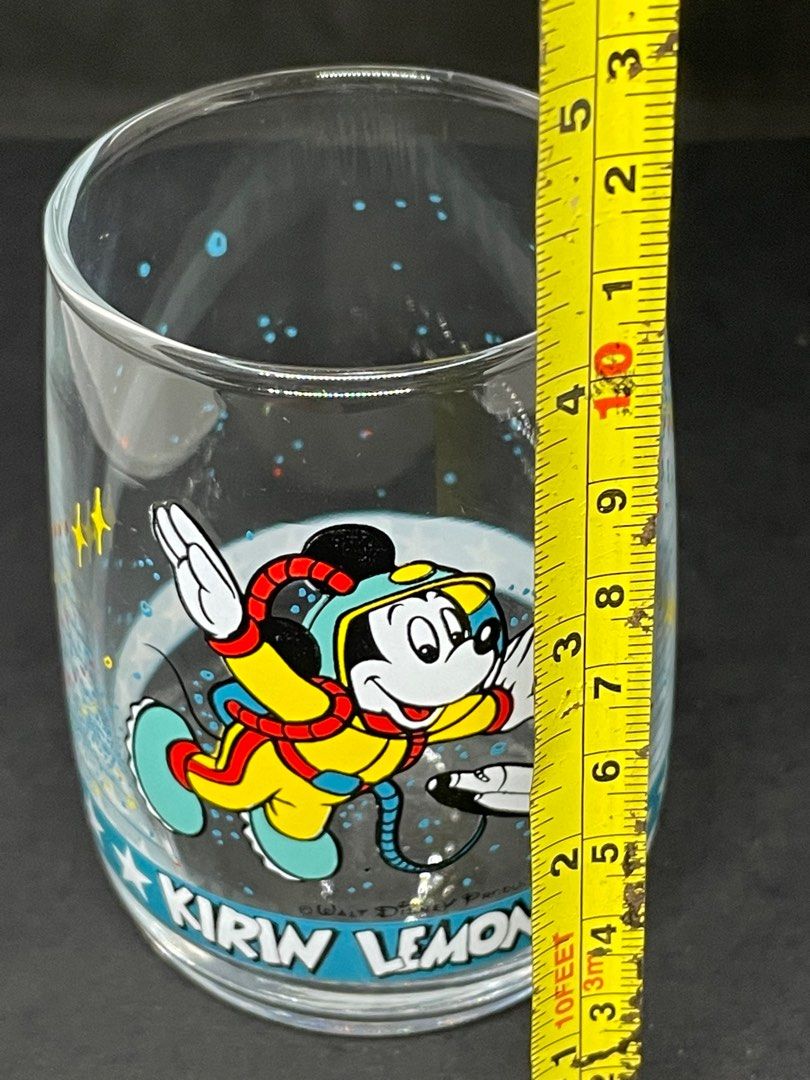 Disney Drinking Glass Vintage Mickey Glass On Carousell 9056