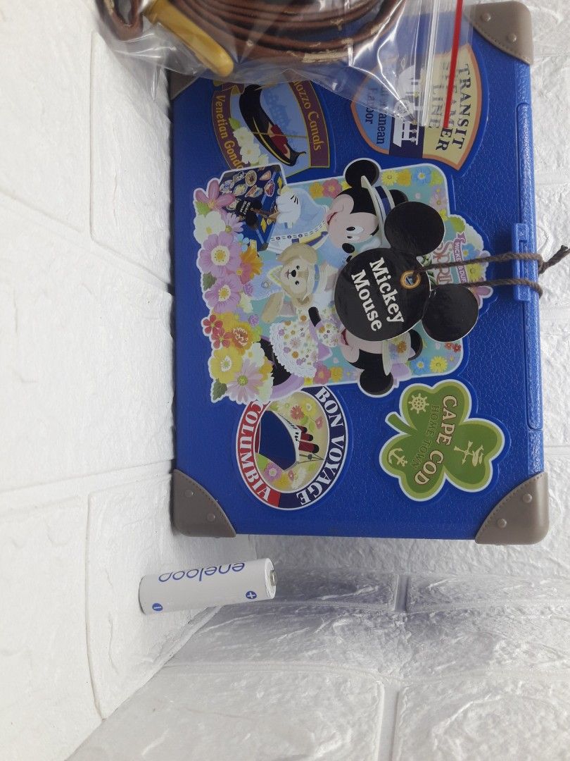 Disney Popcorn Bucket and Storage with strap, Hobbies & Toys, Toys
