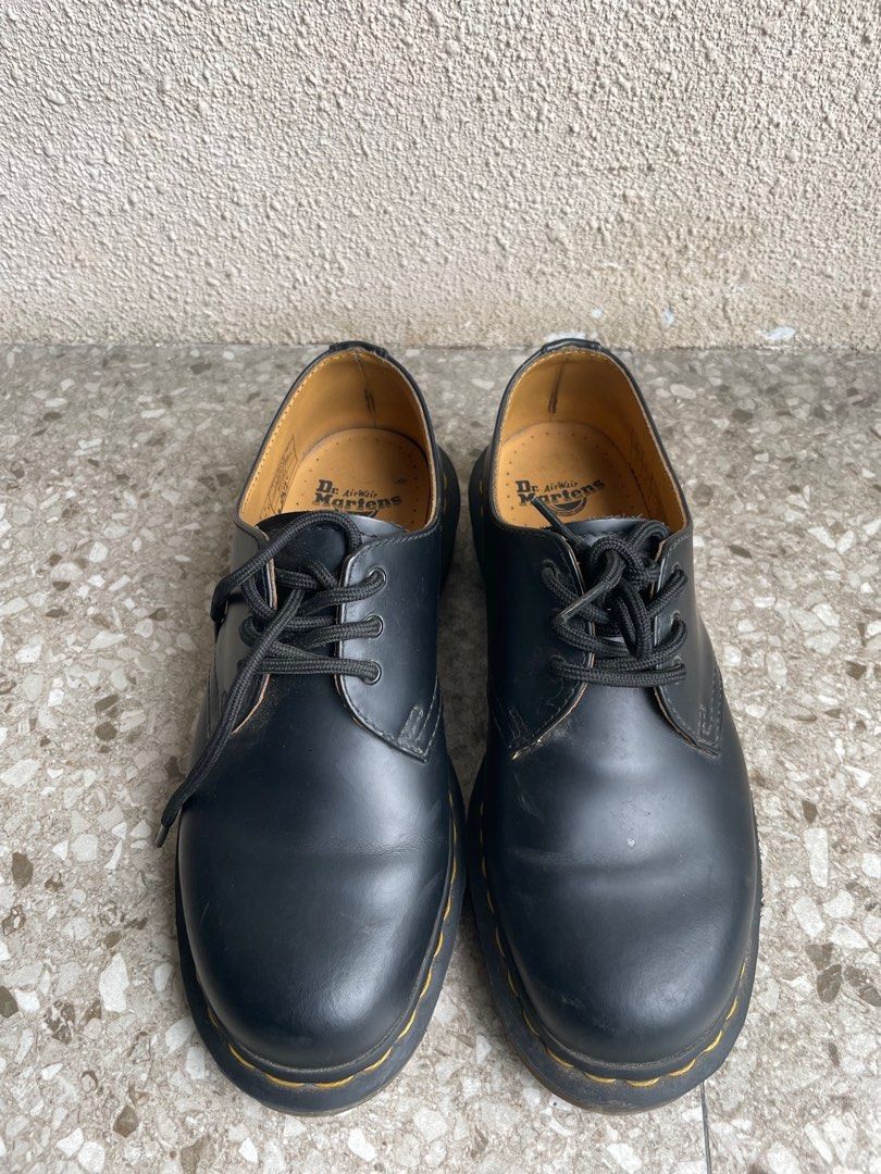 Docmart Dr martens 3 Hole 1461 10085001 Black Smooth 38