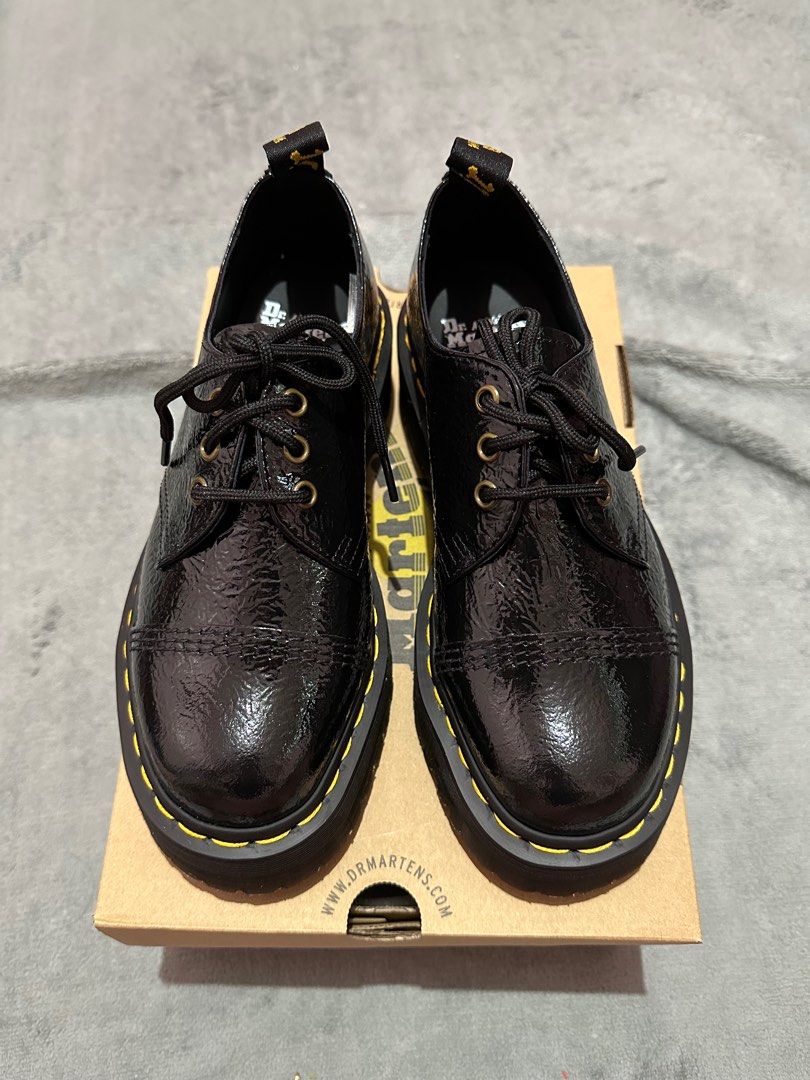 quad rainbow dr martens