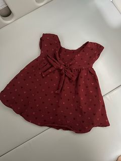 Dress baby 6-12 bulan