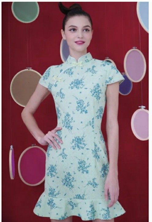 Ecesis cheongsam top