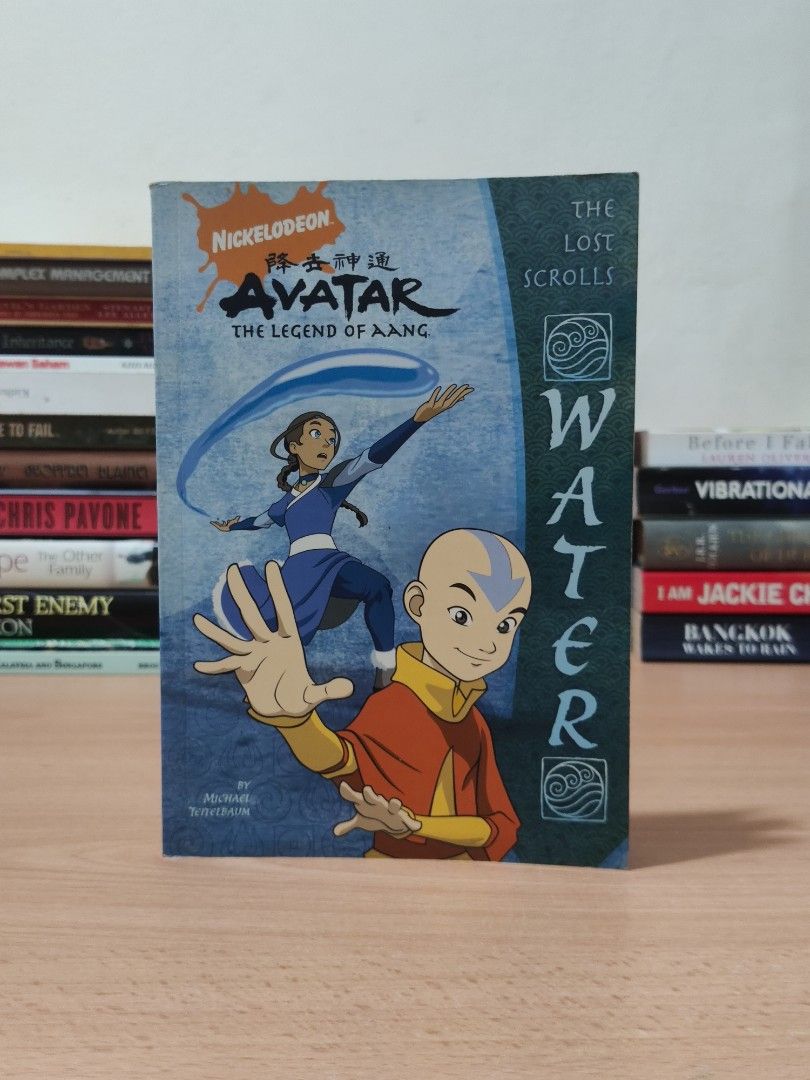 Eng) Avatar The Legend Of Aang The Lost Scrolls: Water, Hobbies & Toys,  Books & Magazines, Children'S Books On Carousell