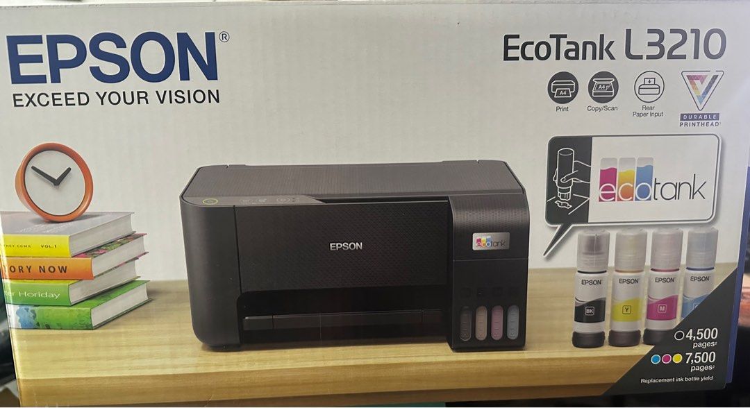 Epson L3210 Printer, Computers & Tech, Printers, Scanners & Copiers on ...