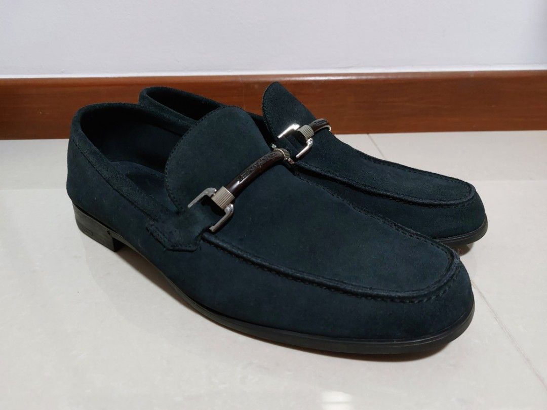 Mens designer discount suede shoes