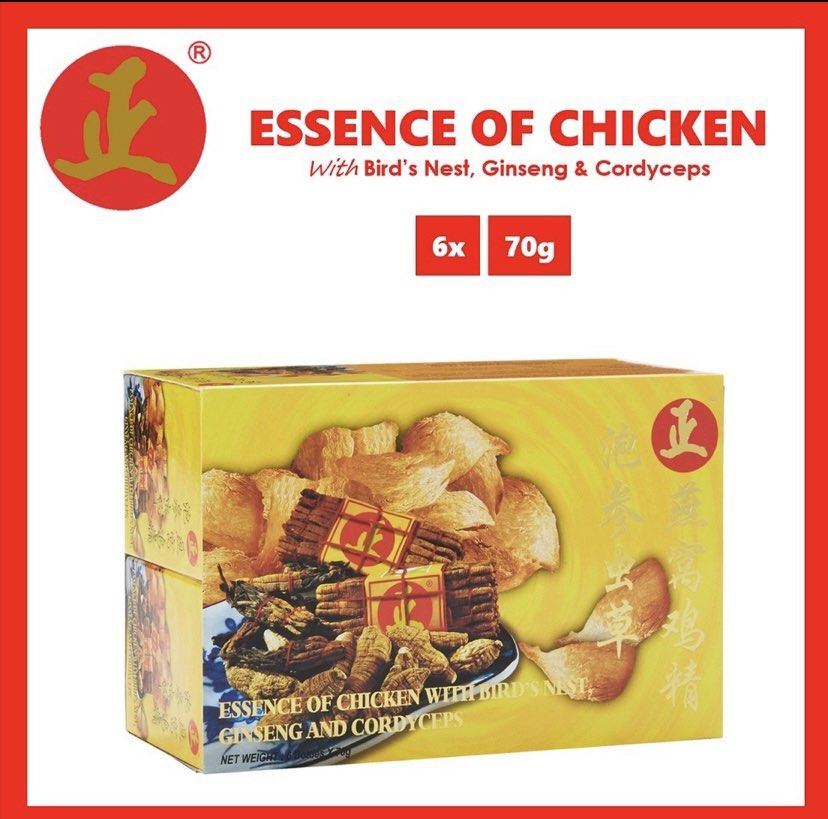 Essence of Chicken With Bird's Nest, Ginseng, Cordyceps (70g x 6