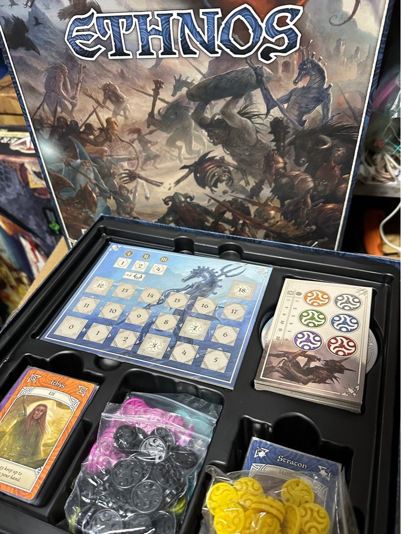 Ethnos Board Game, Hobbies & Toys, Toys & Games on Carousell