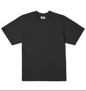 EXIT Premium Heavyweight Tag T Shirt (Washed Black)