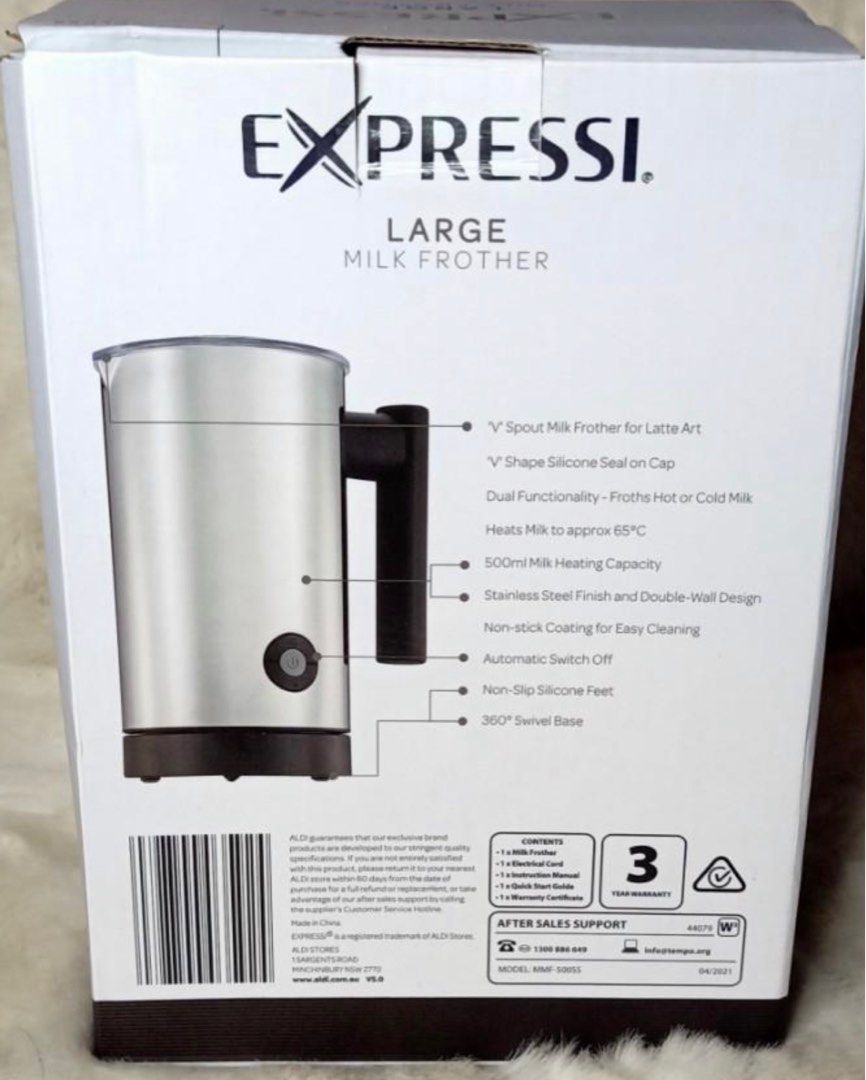 Aldi expressi milk frother store