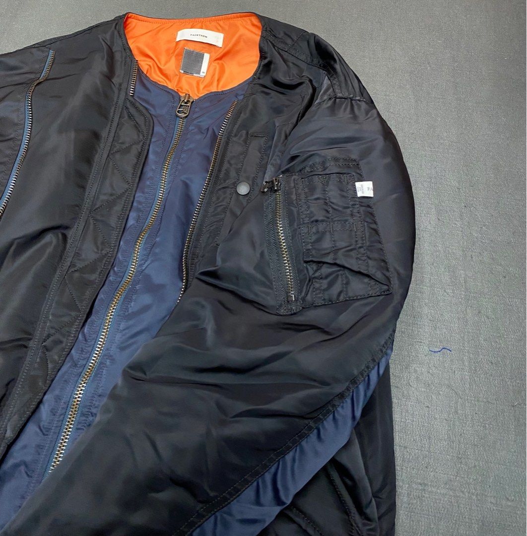 facetasm Bug MA1 jacket 00碼9成新, 男裝, 外套及戶外衣服- Carousell