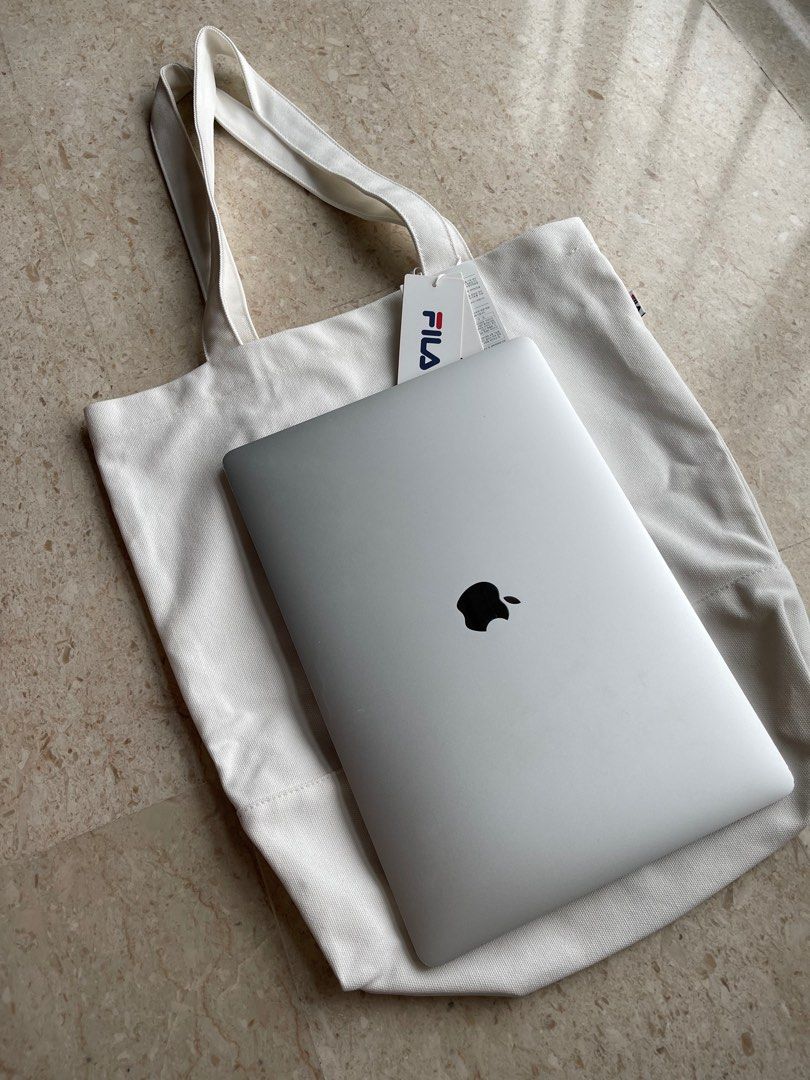 Fila canvas sales tote bag