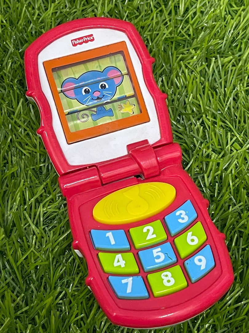 Fisher price flip phone hotsell