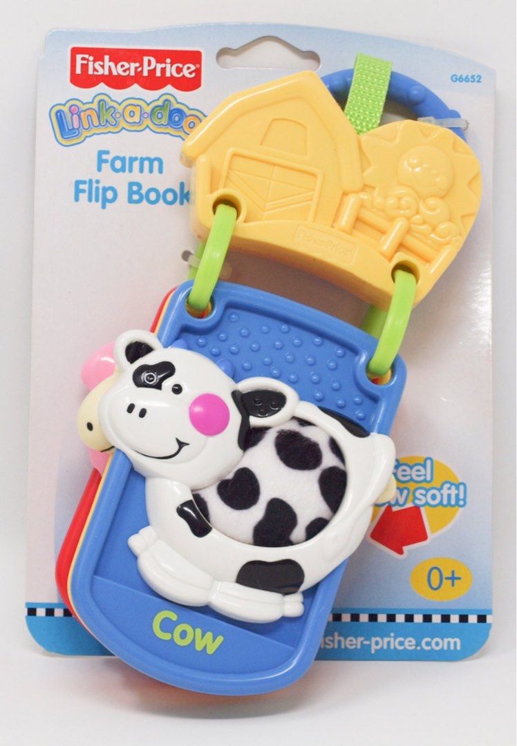 FISHER PRICE FARM FLIP BOOK, Babies &amp; Kids, Infant Playtime on Carousell