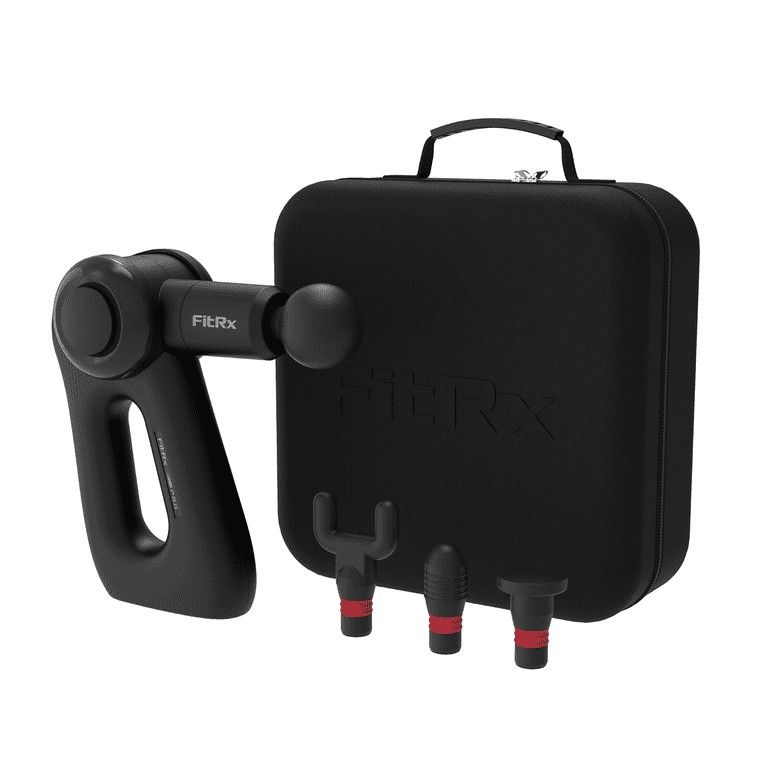 FitRx Pro Muscle Massage Gun, Handheld Percussion Massager with