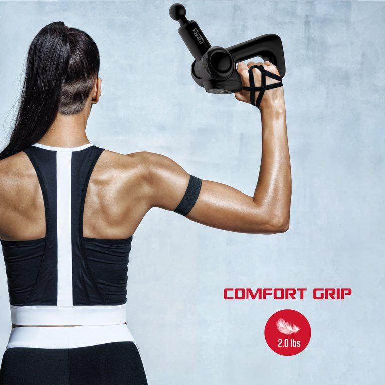 FitRx Pro Muscle Massage Gun, Handheld Percussion Massager with