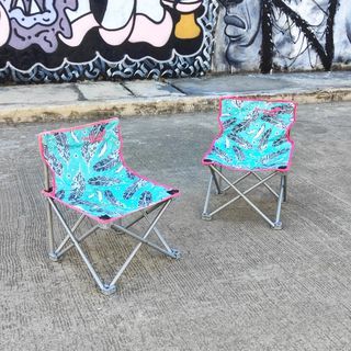 folding chairs camping chair, printed